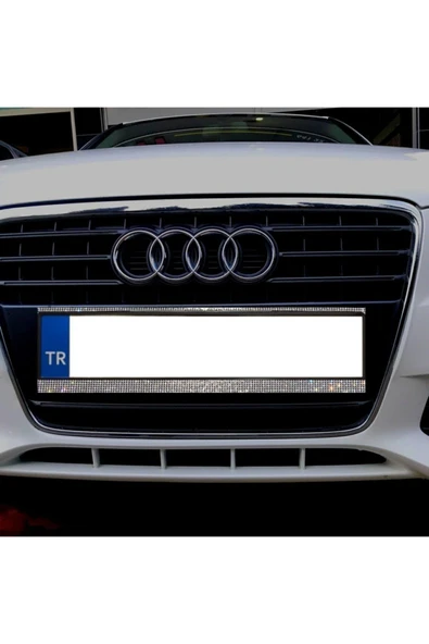 Taşlı Araba Ön Ve Arka Plakalık