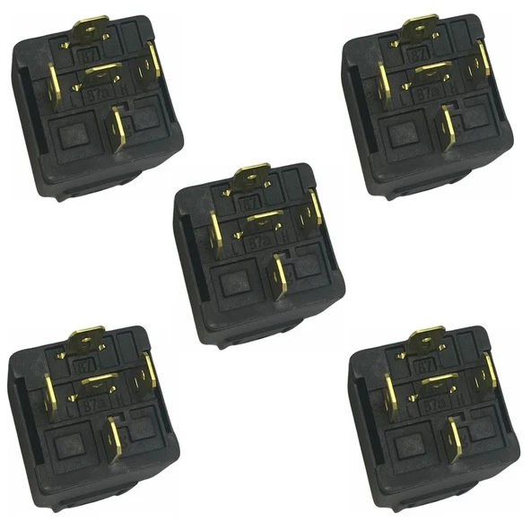 Sanel 24V Röle 5 Uçlu 20A Çift Platin SRD2451B 24V/20A - 5 Adet ürün görseli