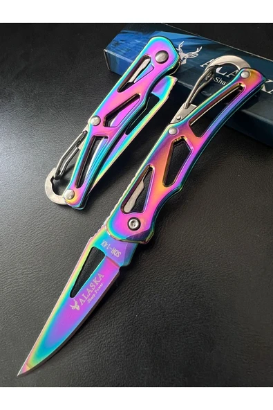 VAS.QUE Mini Rainbow Paslanmaz Çelik Çakı ürün görseli