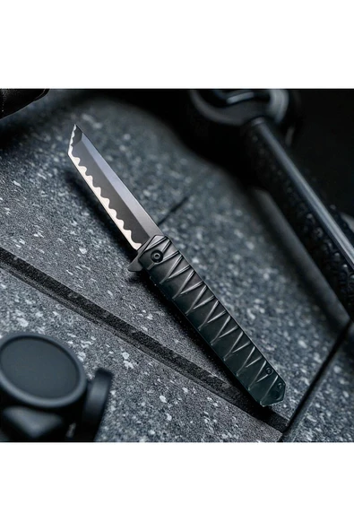 VAS.QUE Samurai Tanto Çelik Çakı - Resim 4