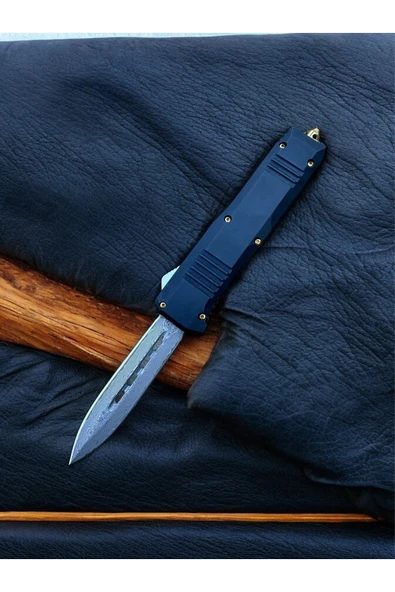 VAS.QUE Microtech Damasgus Çelik Çakı - Resim 2
