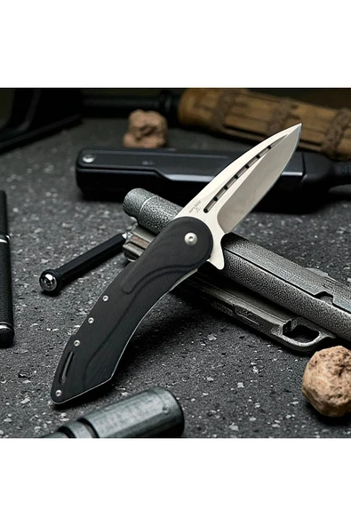 VAS.QUE Haps Bugs D2 Solak Çakısı - Resim 6