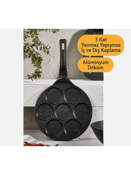 Cem Premium Döküm Pankek Tavası 26 cm ürün görseli