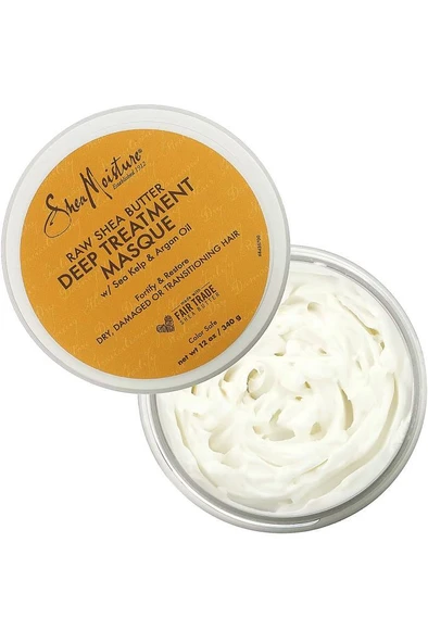 Shea Moisture Ham Shea Yağı Derin Nemlendirici Saç Maskesi 340GR - 4