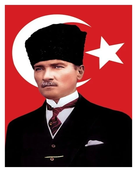 İnter Bayrak 200X300cm 2x3 metre Atalı Raşel Türk Bayrağı ürün görseli 1