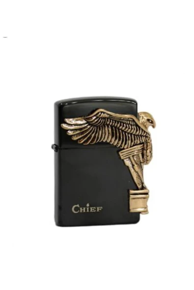 M Mazzanti Kartal Kabartmalı Benzinli Çakmak ürün görseli