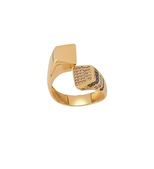 Altın Taşlı Set Yüzük ürün görseli