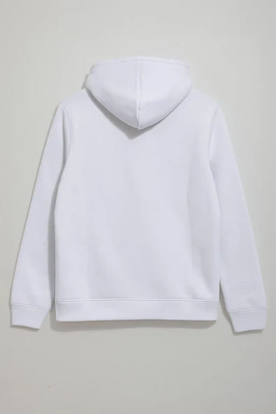 Kadın Fermuarlı Kapüşonlu Cepli İçi Polarlı Sweatshirt - Resim 10