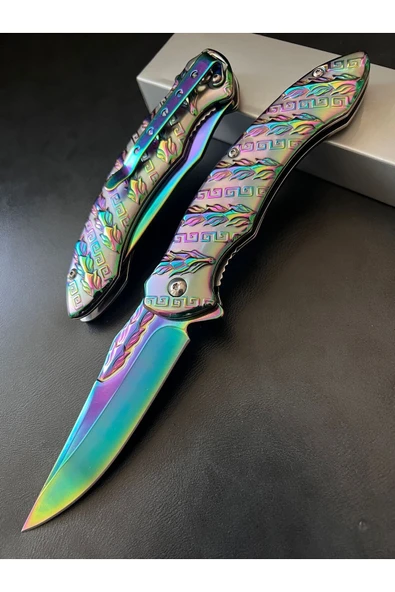 VAS.QUE Otantik Rainbow Çelik Çakı ürün görseli