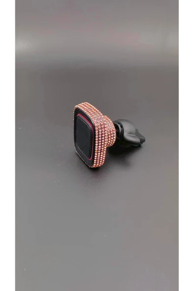 Swarovski Taş Kaplamalı Mıknatıslı Araç İçi Telefon Tutucu Çift Kilit Sistemli - 2