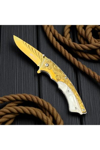 VAS.QUE Mtech Gold Çelik Çakı - Resim 2