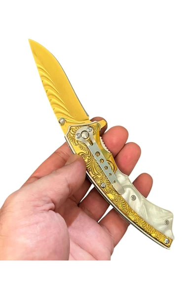 VAS.QUE Mtech Gold Çelik Çakı - Resim 4