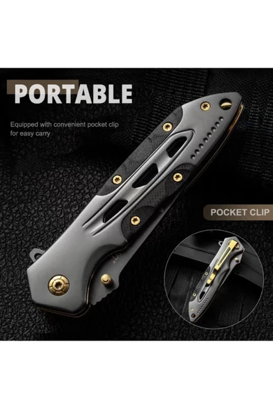 VAS.QUE Chongming Gri Efsane Model Çakı 21 Cm - Resim 3