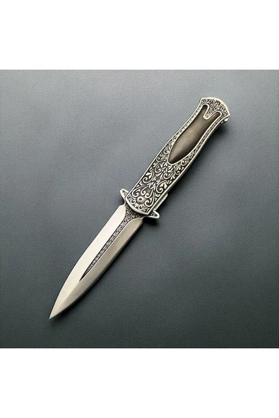 VAS.QUE Haps Bugs İşlemeli Çelik Çakı - Resim 6