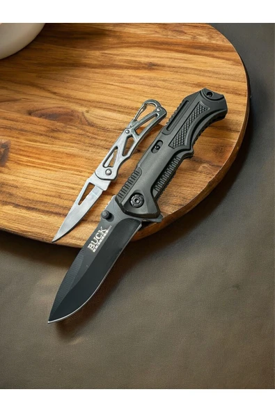 M Mazzanti Buck Siyah Çakı & Anahtarlık Çakı ürün görseli