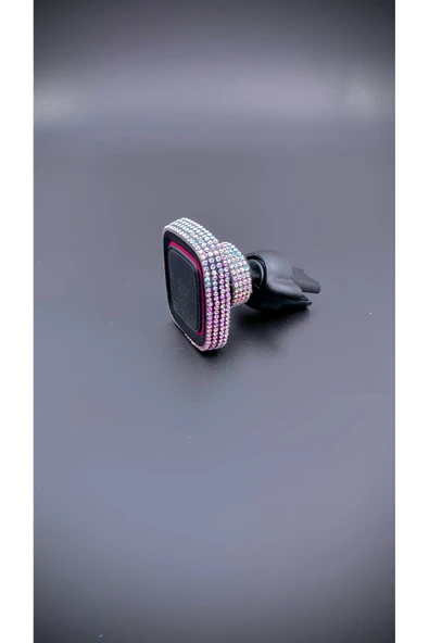 Taş Kaplamalı Mıknatıslı Araç İçi Telefon Tutucu Çift Kilit Sistemli - 2