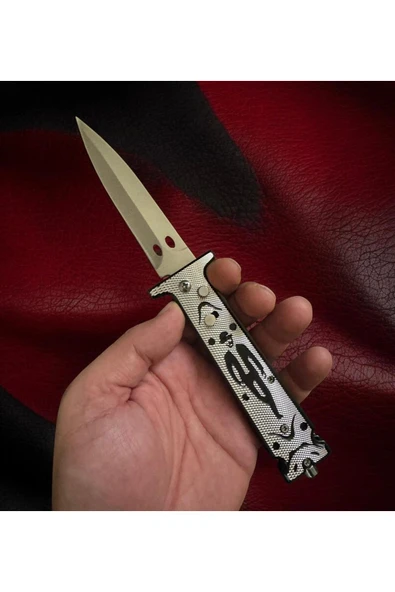 VAS.QUE Chaplin Adamlı Çelik Çakı - Resim 3