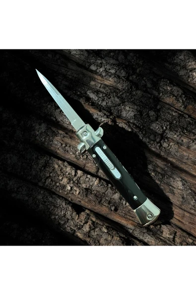 VAS.QUE İtalyan Stilletto İçten Çıkma Ultra Keskin Çelik Çakı - 3