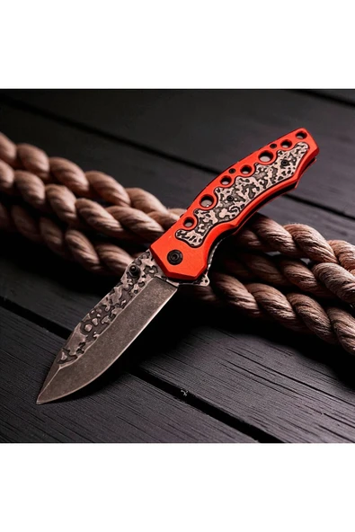 VAS.QUE Turuncu Efsane Çelik Çakı - Resim 3