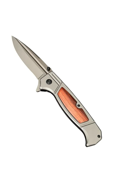 VAS.QUE Ahşap Detaylı Ultra Keskin Çelik Çakı - Resim 4