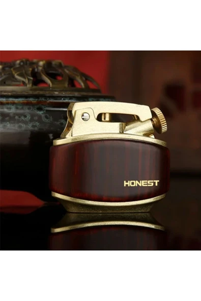 M Mazzanti Honest Ahşap Şık Benzinli Çakmak - Resim 4