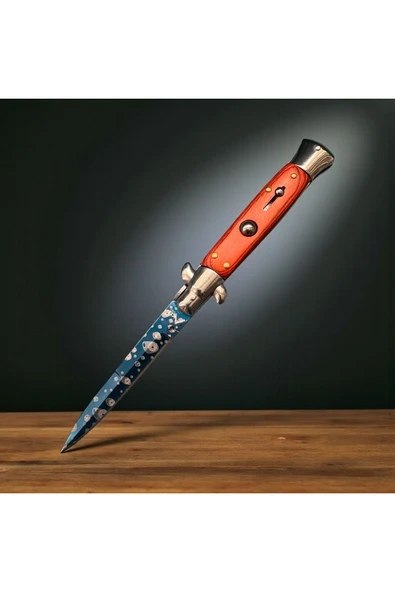 VAS.QUE İtalyan Ahşap Kabze Çakı - Resim 3