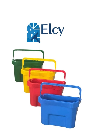ELCY 12 LT Temizlik Kovası Cam Kovası Temiz Su Kovası Tüm Renkler