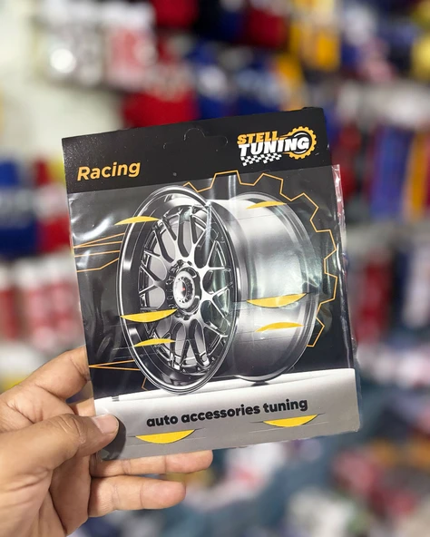 Volvo Uyumlu, Jant Göbeği Arması, Sticker 4'lü Set 60mm - Resim 2