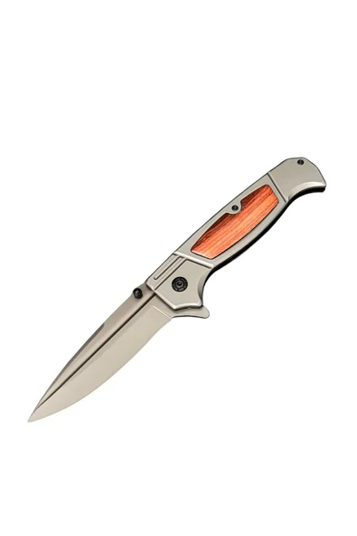 VAS.QUE Ahşap Detaylı Ultra Keskin Çelik Çakı - Resim 5