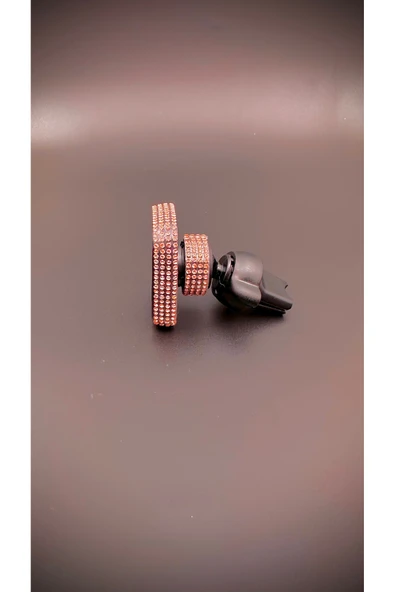 Swarovski Taş Kaplamalı Mıknatıslı Araç İçi Telefon Tutucu Çift Kilit Sistemli - 3