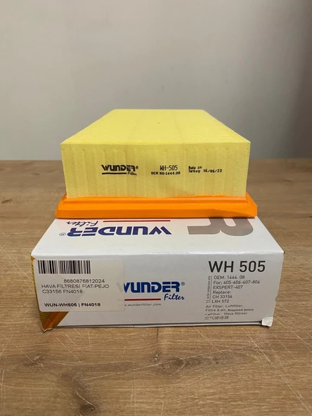 Wunder WH505 Hava Filtresi Fiat Scudo / Lancia 1444.VV