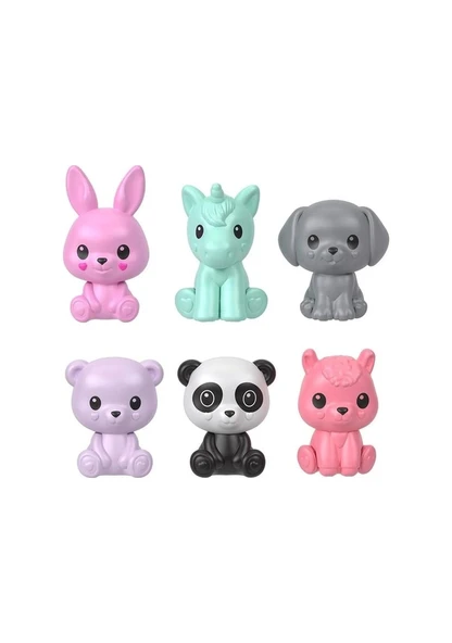 Barbie Mini Barbieland Cutie Reveal Bebek HYM25 Lisanslı Ürün - Resim 6