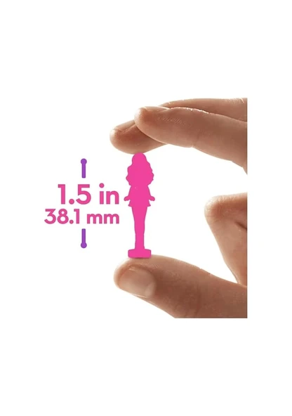 Barbie Mini Barbieland Pop Reveal Bebek HYM26 Lisanslı Ürün - Resim 4