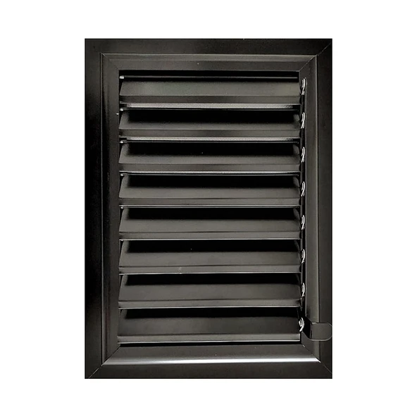 Alüminyum Menfez 25×40 cm Siyah ürün görseli