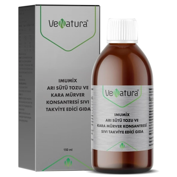 Venatura Imumix Arı Sütü Tozu ve Kara Mürver Sıvı 150ml ürün görseli