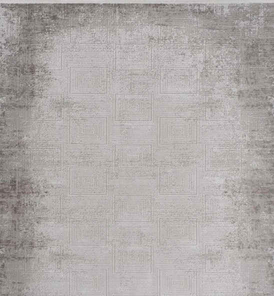 Gabardin Halı Omega 381D Serisi Triko Akrilik Salon Oturma Yatak Odası Halısı - Resim 2