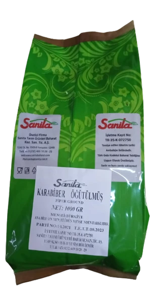 Sanita Karabiber Öğütülmüş  500 GR