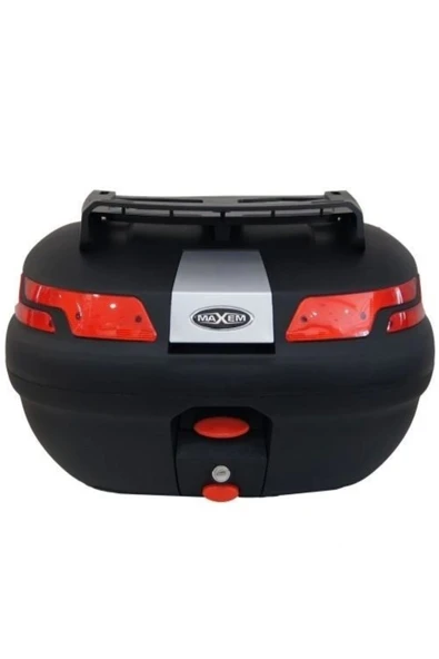 Maxem SL-45 Litre Arka Çanta, Üst Bagaj, Sırt Dayama Takımı - 45 Litre Motosiklet Arka Çanta Topcase
