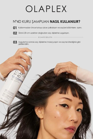 Olaplex N°.4D Clean Volume Detox Dry Shampoo 178 gr Kuru Şampuan - Resim 5