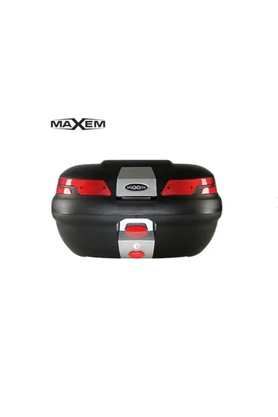 Maxem SL-45 Litre Arka Çanta, Üst Bagaj, Sırt Dayama Takımı - 45 Litre Motosiklet Arka Çanta Topcase - 3