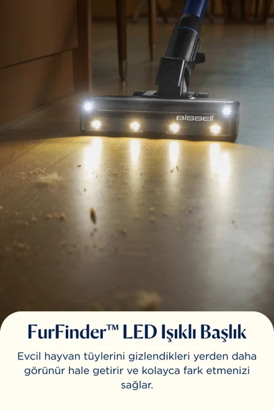 Bissell FurGuard Pro 2'si 1 Arada Kablosuz Dikey Süpürge - Resim 4