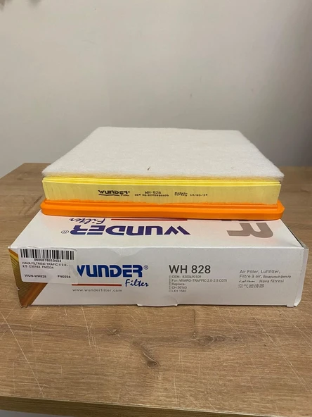 Wunder WH828 8200490109 Hava Filtresi Renault Traffic Iı / Opel Vivaro / Nissan Primaster (2.5 Dcı 2.0 Dcı 2.0 Cdtı)