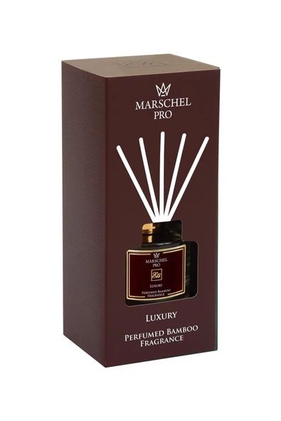Marshel Pro Luxury Çubuklu Koku Cam Şişe 165 ml ürün görseli 1