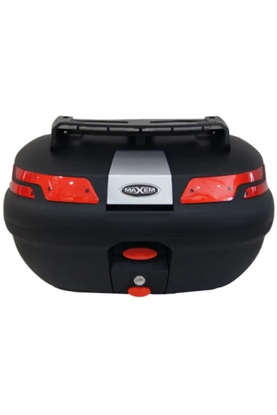 Maxem SL-45 Litre Arka Çanta, Üst Bagaj, Sırt Dayama Takımı - 45 Litre Motosiklet Arka Çanta Topcase - 6