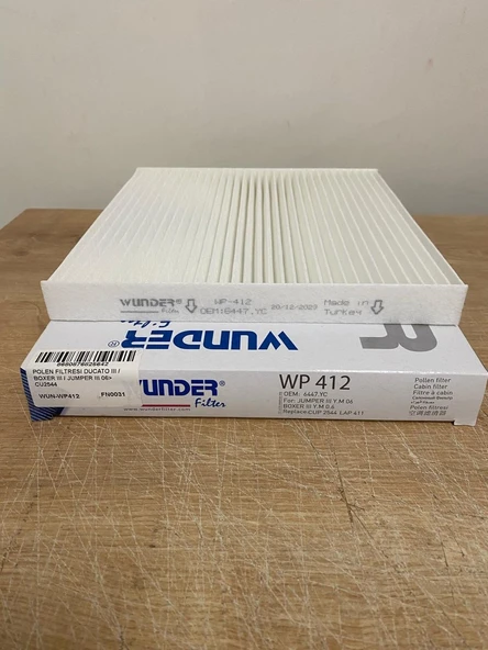 Wunder WP412 Polen Filtresi Ducato (3) / Boxer (3) / Jumper (3)