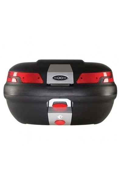 Maxem SL-45 Litre Arka Çanta, Üst Bagaj, Sırt Dayama Takımı - 45 Litre Motosiklet Arka Çanta Topcase - 2