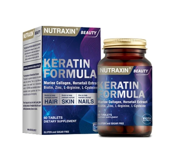 Nutraxin Keratin Formula 60 Tablet