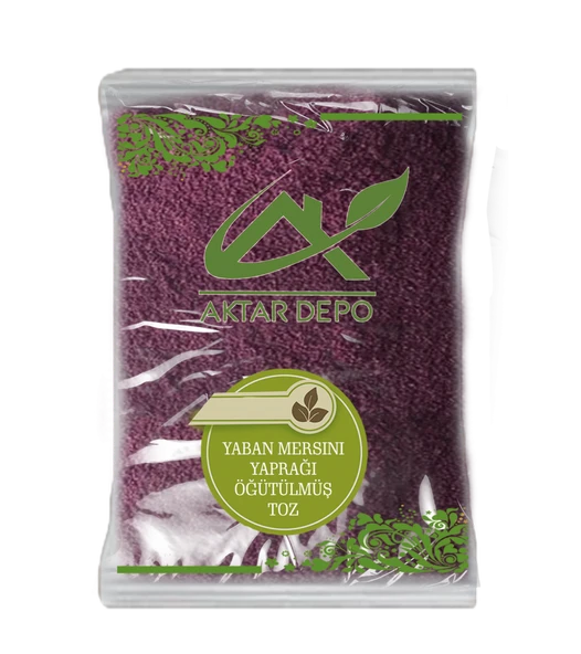 Yaban Mersini Yaprağı Öğütülmüş Toz