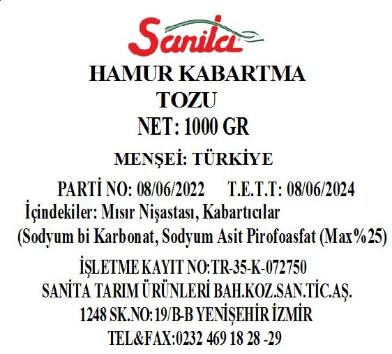 Zeyada Hamur Kabartma Tozu ürün görseli 1