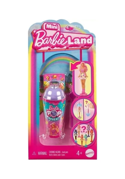 Barbie Mini Barbieland Pop Reveal Bebek HYM26 Lisanslı Ürün ürün görseli 1